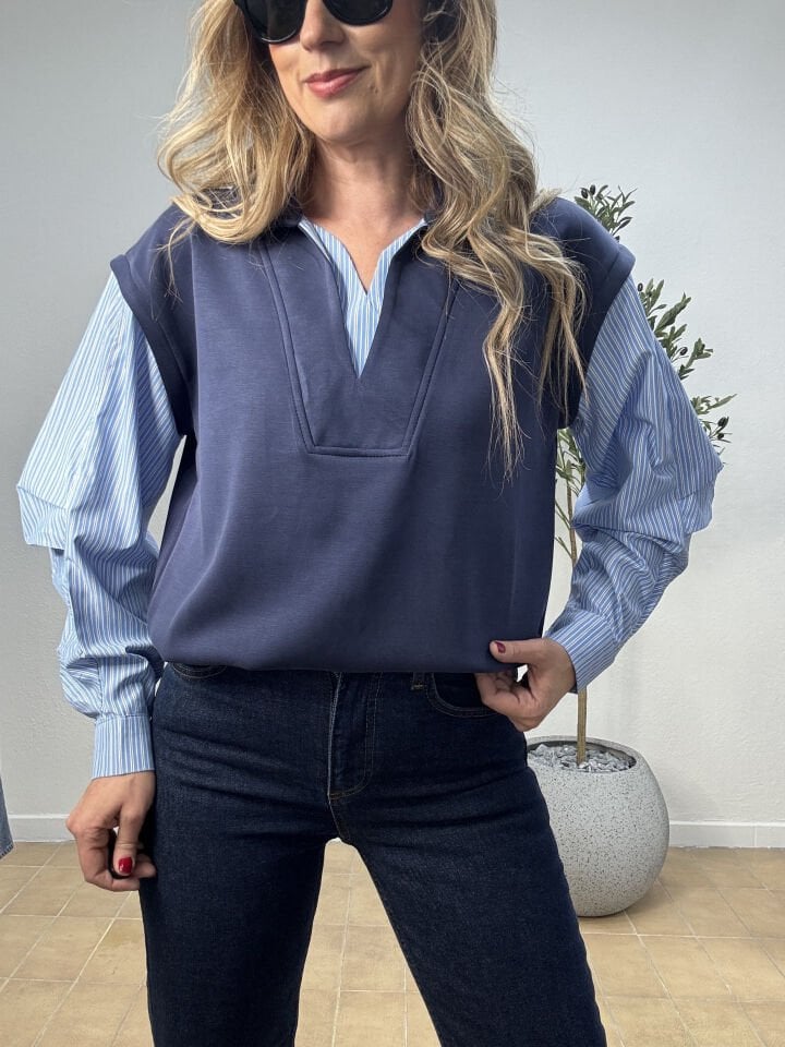 PENS KOL SWEAT 3119 S - Lacivert