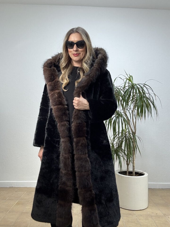 İTHAL UZUN KÜRK 18403 SIYAH - STD