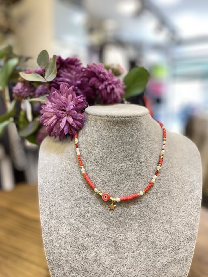 NAZARLI BONCUK KO KIRMIZI