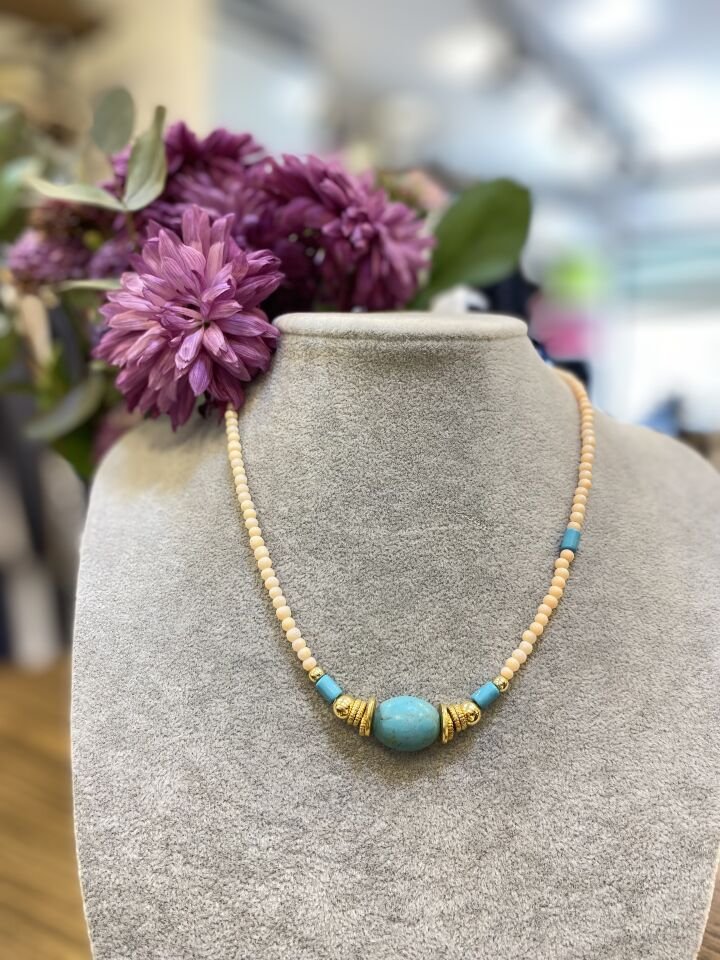 BONCUK MAVİ TAŞ KO TOZ PEMBE