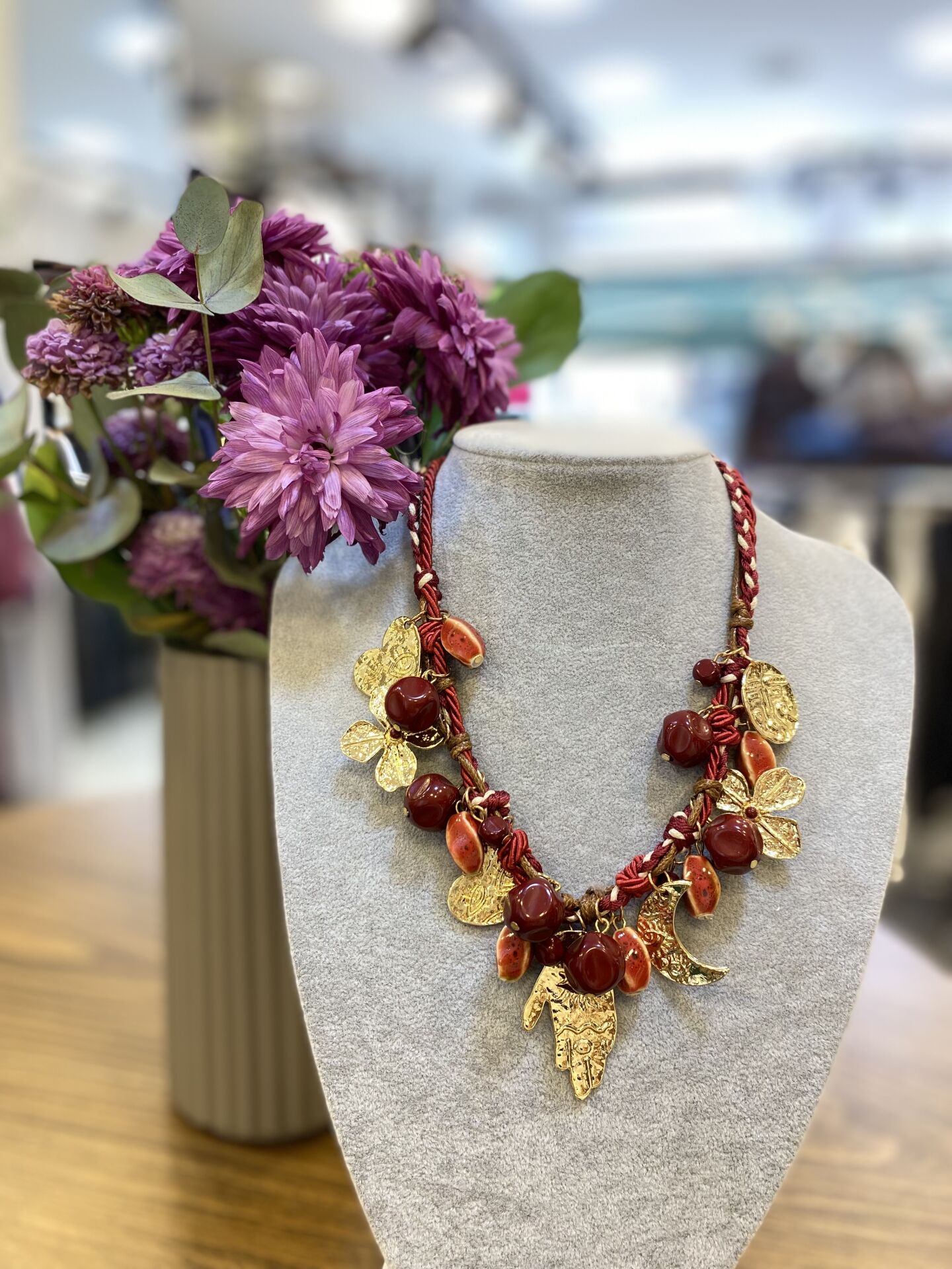 ETNİK ÖRGÜ MODEL KO KIRMIZI