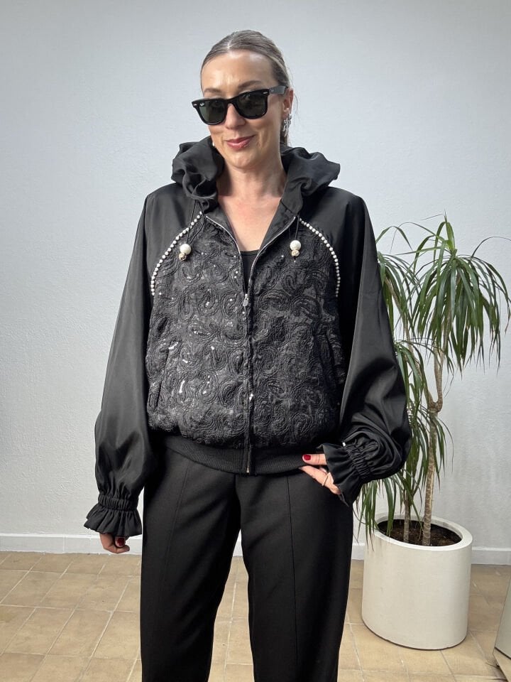 İTHAL İNCİLİ MONT STD - Siyah