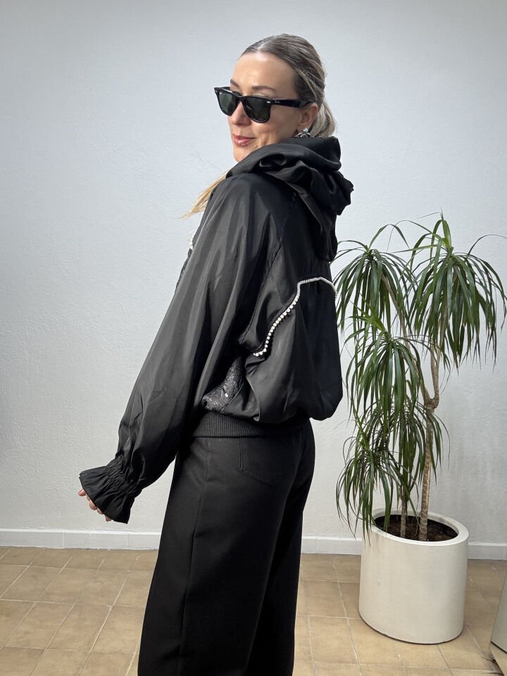 İTHAL İNCİLİ MONT STD - Siyah