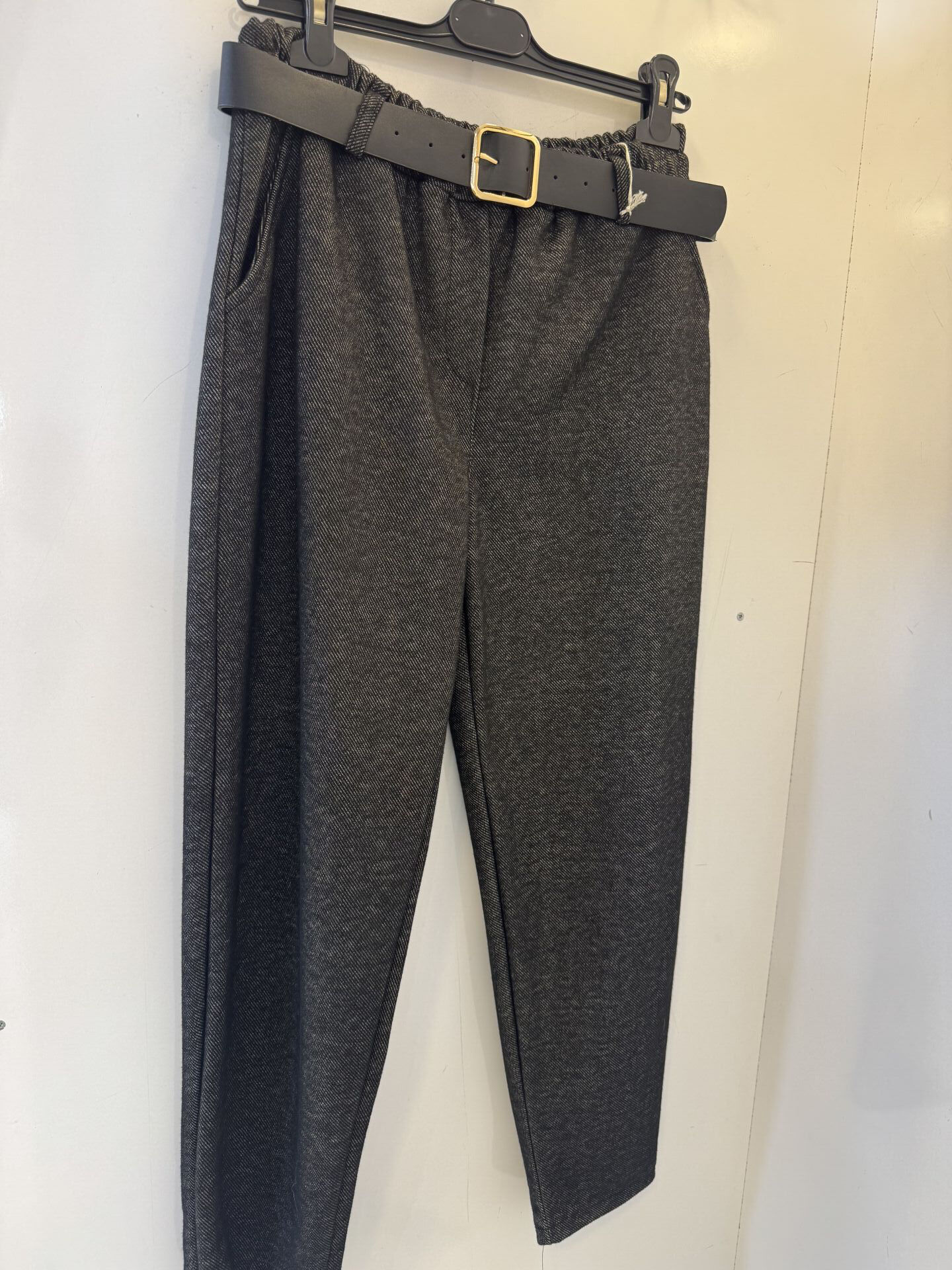 İTHAL BALIK SIRTI HAVUÇ PANTOLON ANTRESİT / STD