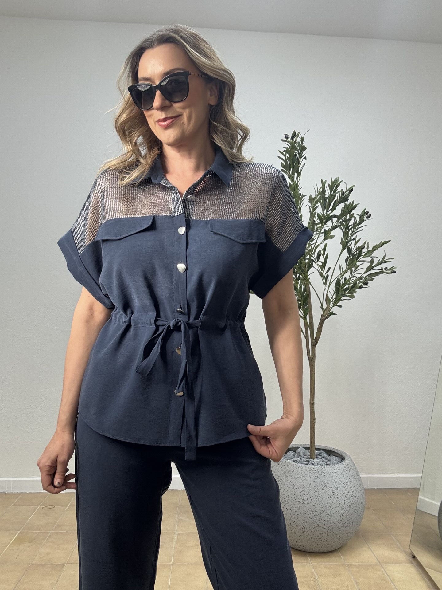 MİX KUMAŞ MODAL TAKIM 3130 M - Lacivert