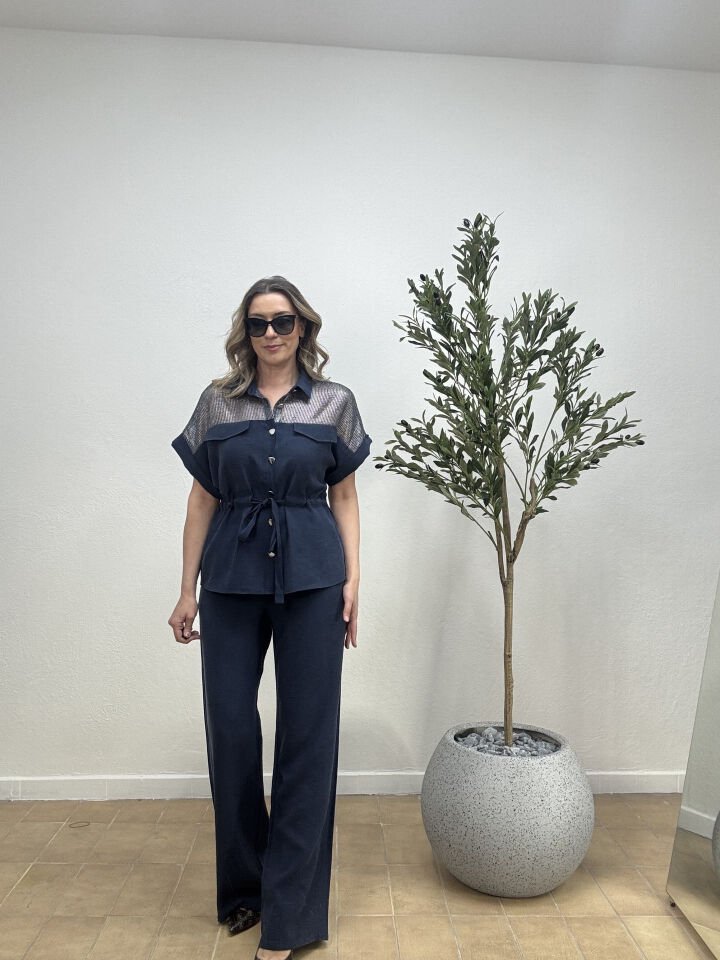 MİX KUMAŞ MODAL TAKIM 3130 M - Lacivert