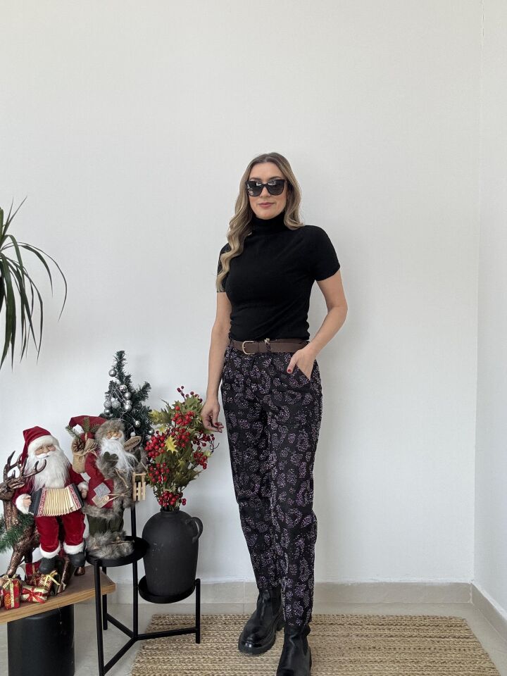 İTHAL FULL PAYETLİ HAVUÇ PANTOLON LCV / STD