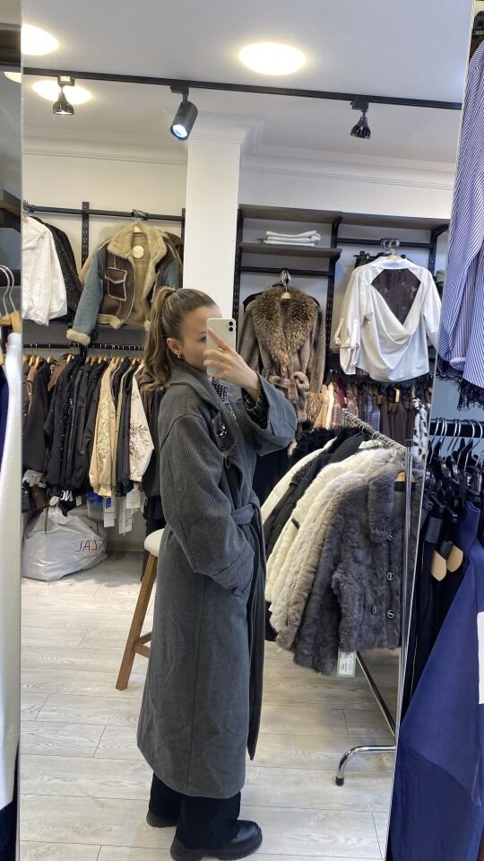 İTHAL BALIK SIRTI KAŞE MONT GRİ / STD