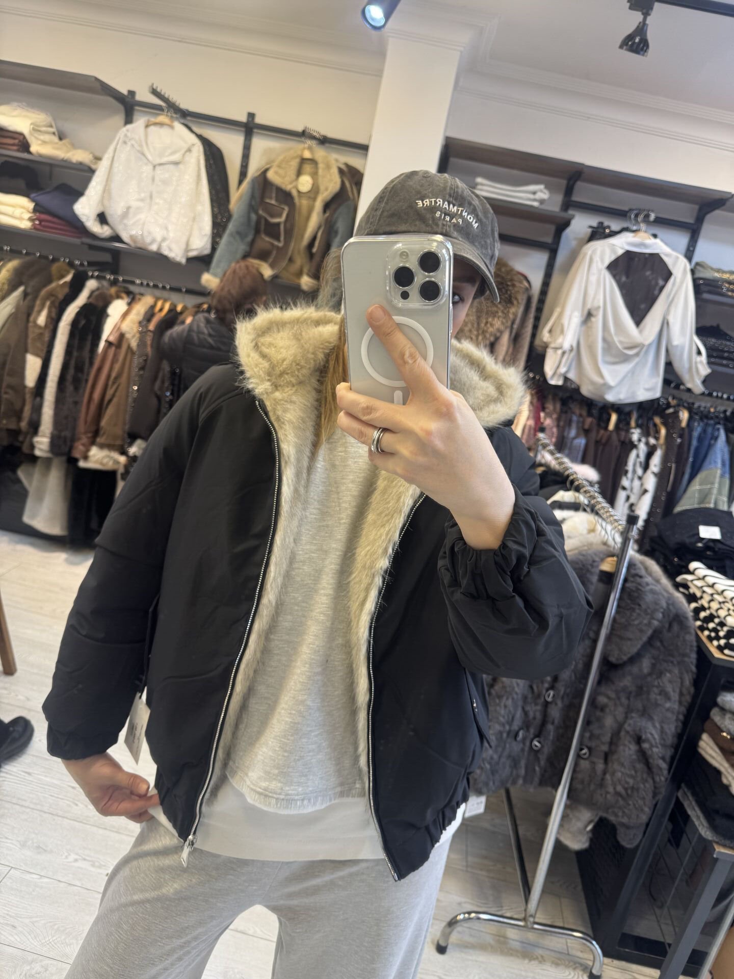 İTHAL ÇİFT TARAFLI MONT KREM / STD