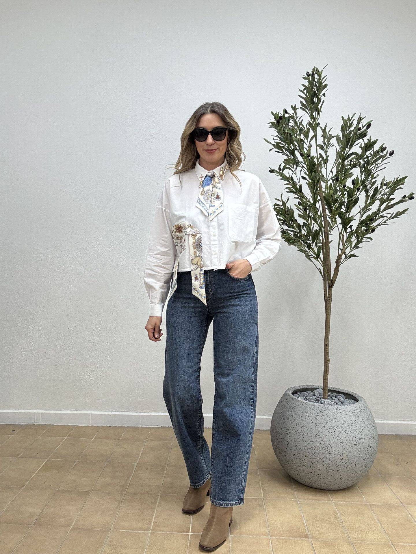 VINTAGE DÜZ PAÇA JEAN MAVİ / 31