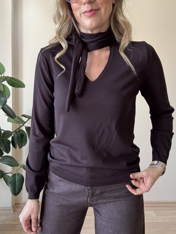 KENDİNDEN FULARLI MERSERİZE KAZAK KHV / M