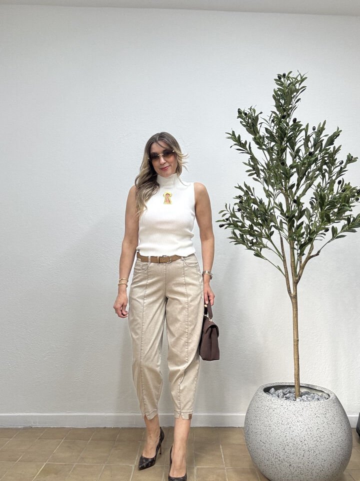 TENSEL DENİM BAGGY PANTOLON 3458