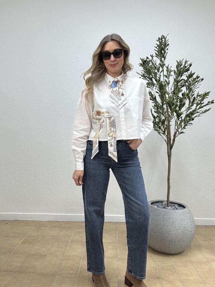 VINTAGE DÜZ PAÇA JEAN MAVİ / 26