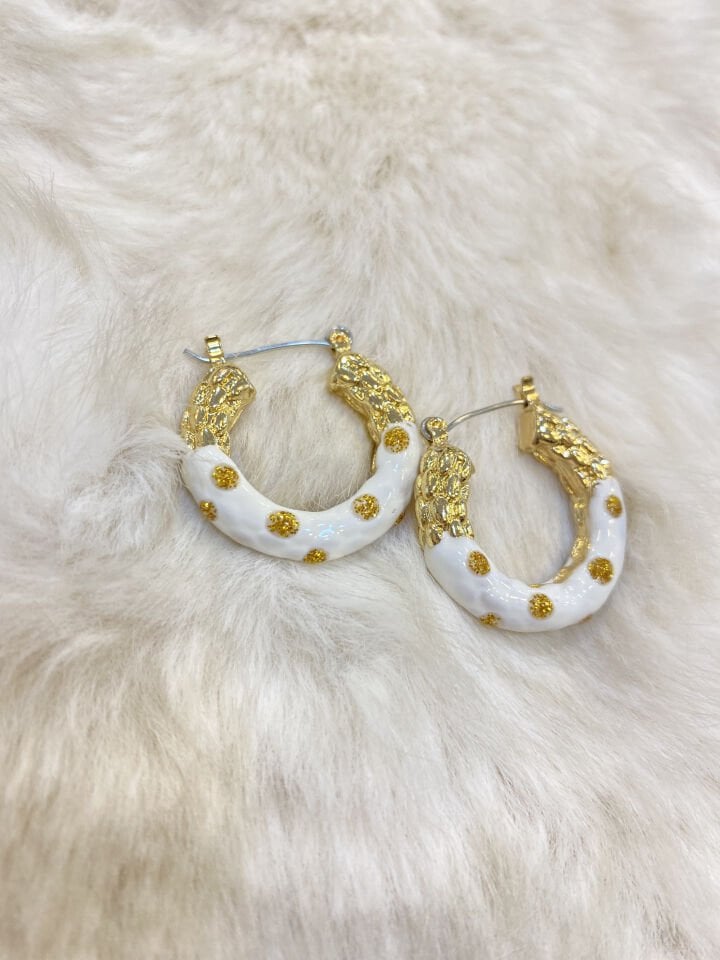 SEDEFLİ NAL KÜ BEYAZ - ALTIN