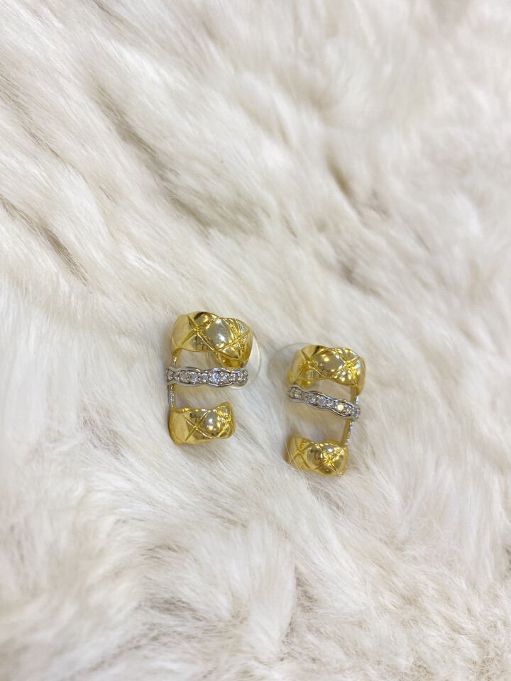 ÜÇLÜ YARIM HALKA KÜ ALTIN