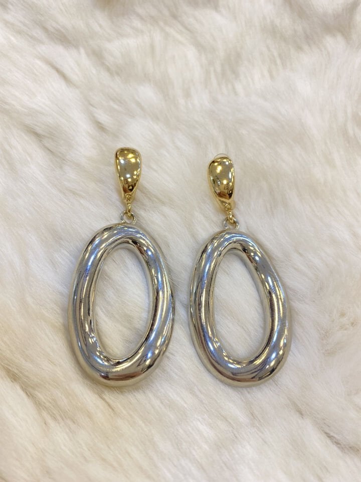 HALKA OVAL SALLANTILI KÜ GÜMÜŞ