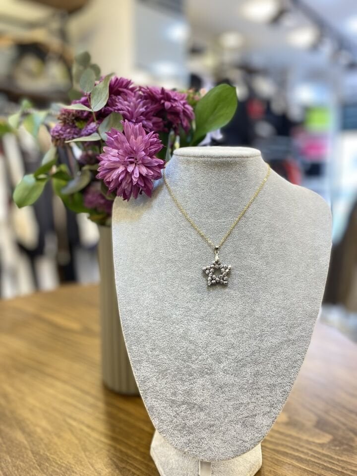 YILDIZI GÜMÜŞ BONCUK KO ALTIN