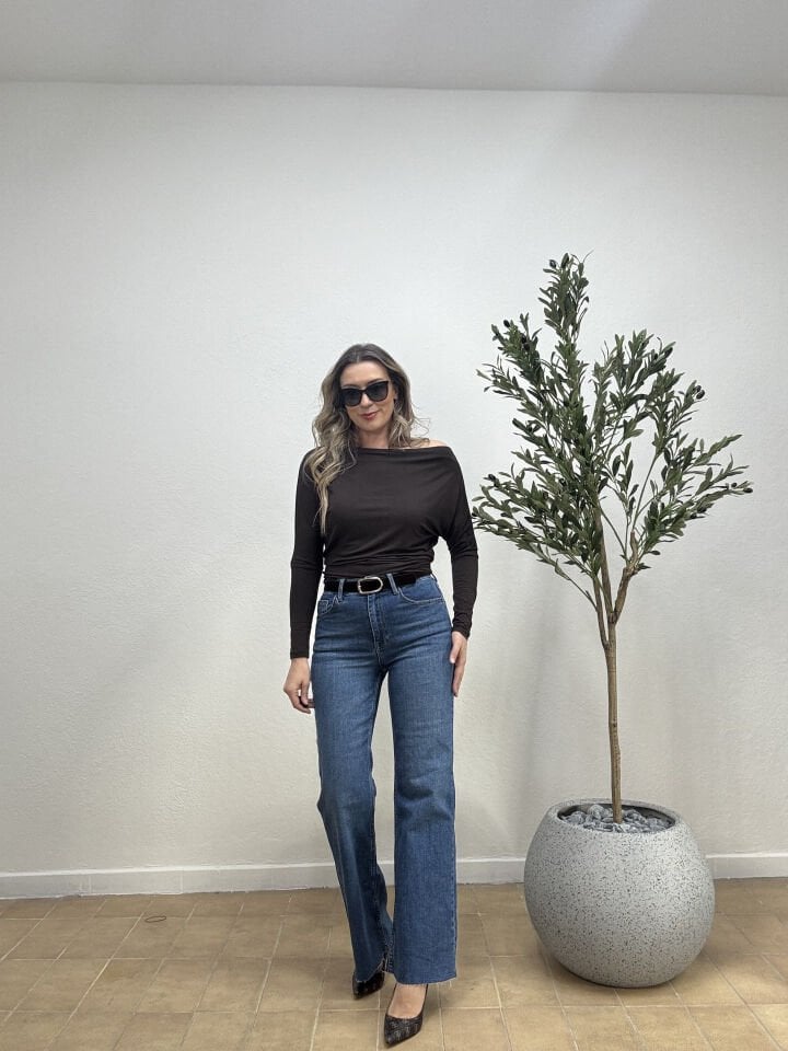 KEMERLİ STRAIGHT PANTOLON