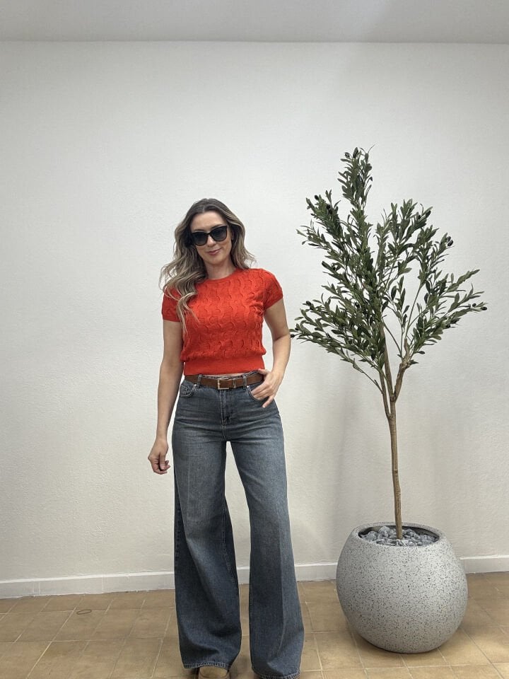 KEMERLİ PALAZZO PANTOLON