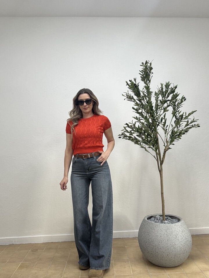 KEMERLİ PALAZZO PANTOLON