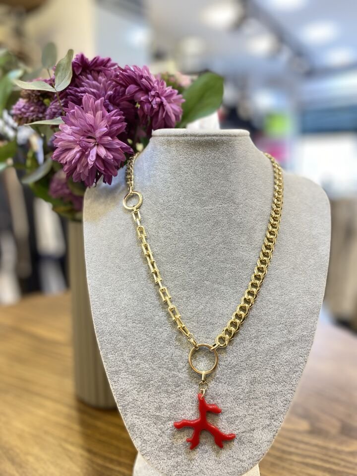 GURM. TİFFANY MERCAN KO ALTIN