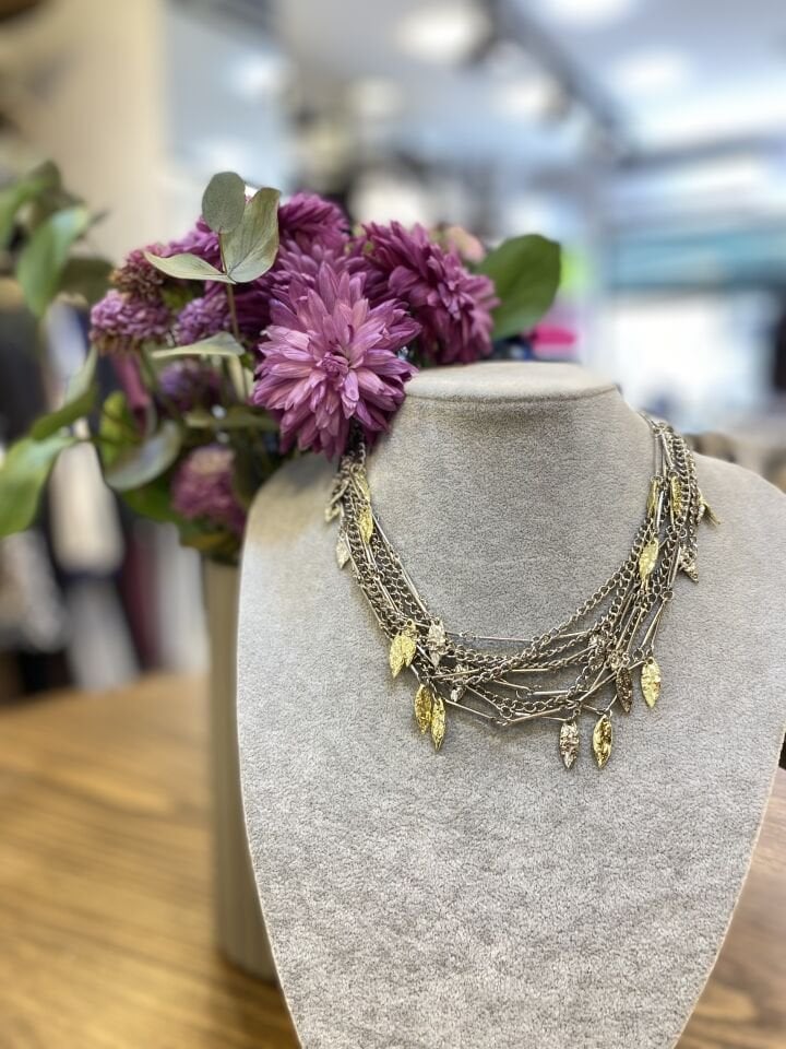 ÇOKLU YAPRAKLI ZİNCİR KO GÜMÜŞ