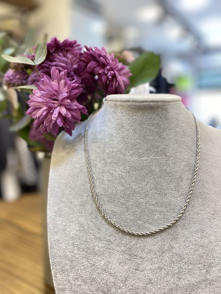 İNCE BURGU ZİNCİR KO GÜMÜŞ